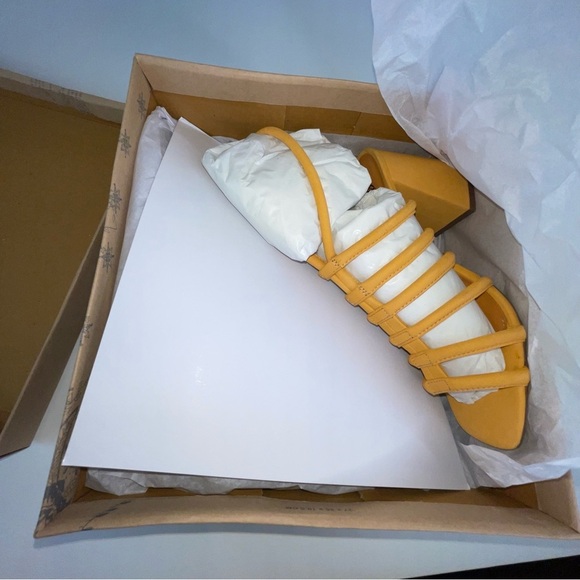 Free People Colette Sandal Hot Orange - Picture 14 of 15